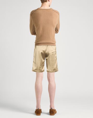 Man Shorts & Bermuda Shorts Khaki Size 32 Polyester