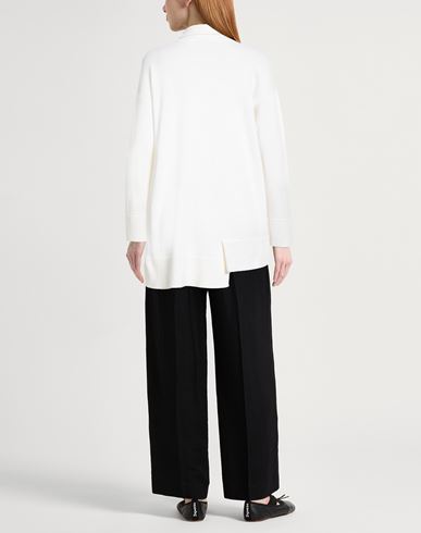 Woman Turtleneck Ivory Size 6 Wool, Viscose, Polyamide, Cashmere