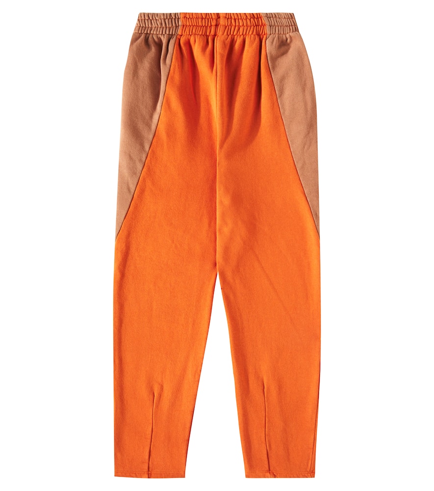 Shadow colorblocked cotton sweatpants