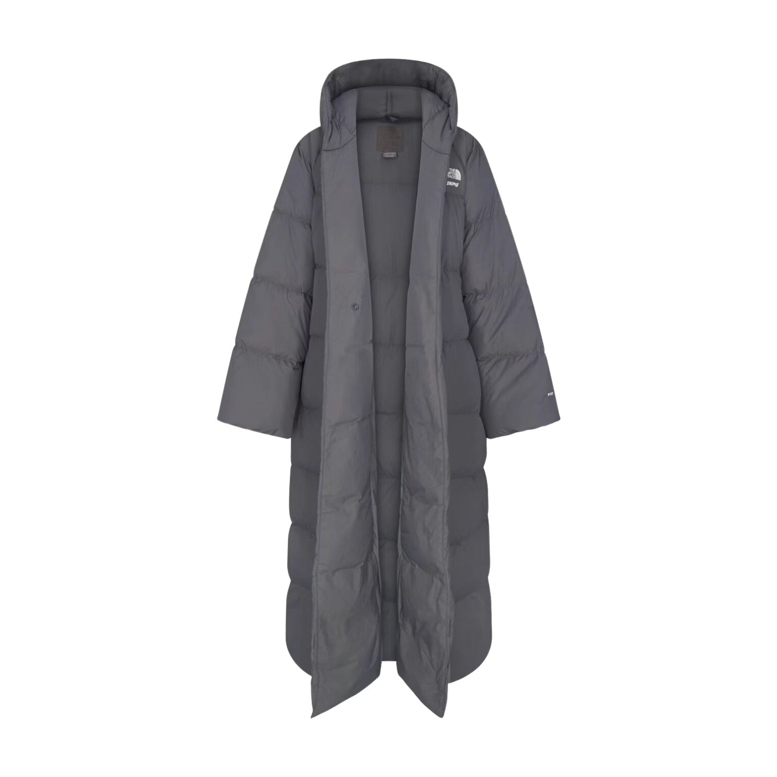 (WMNS) x SKIMS FW25 Nuptse Wrap Parka 'Gunmetal'