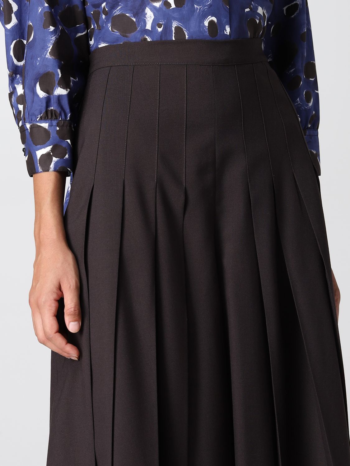 Pants Woman color Brown