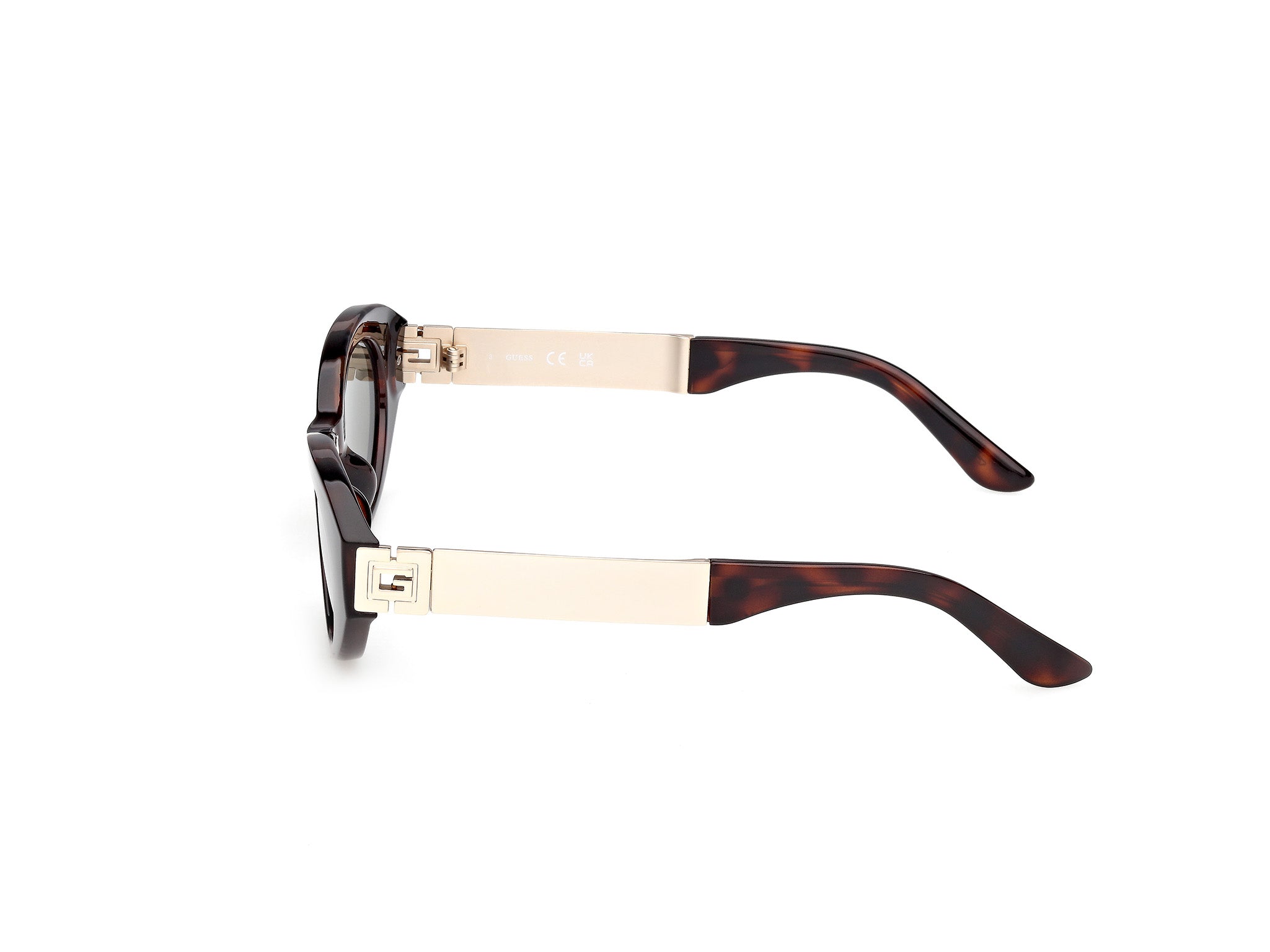 Guess Mujer Guess GU00261-H 52N Gafas de sol Inyectado la Habana Verde Redonda Norma