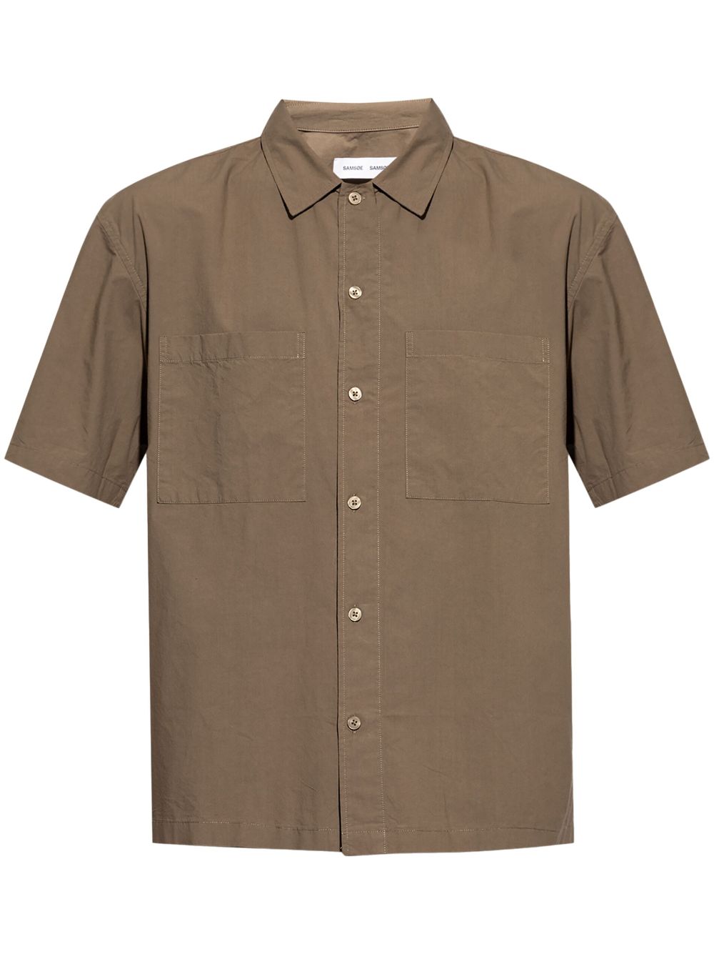 Saayo cotton shirt - Brown