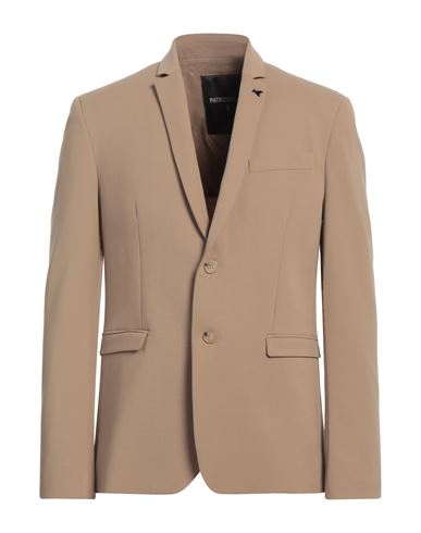 Patrizia Pepe Man Blazer Sand Size 38 Polyester, Viscose, Elastane