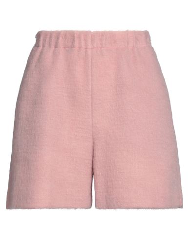 Sara Battaglia Woman Shorts & Bermuda Shorts Pink Size 2 Polyester, Acrylic, Mohair wool