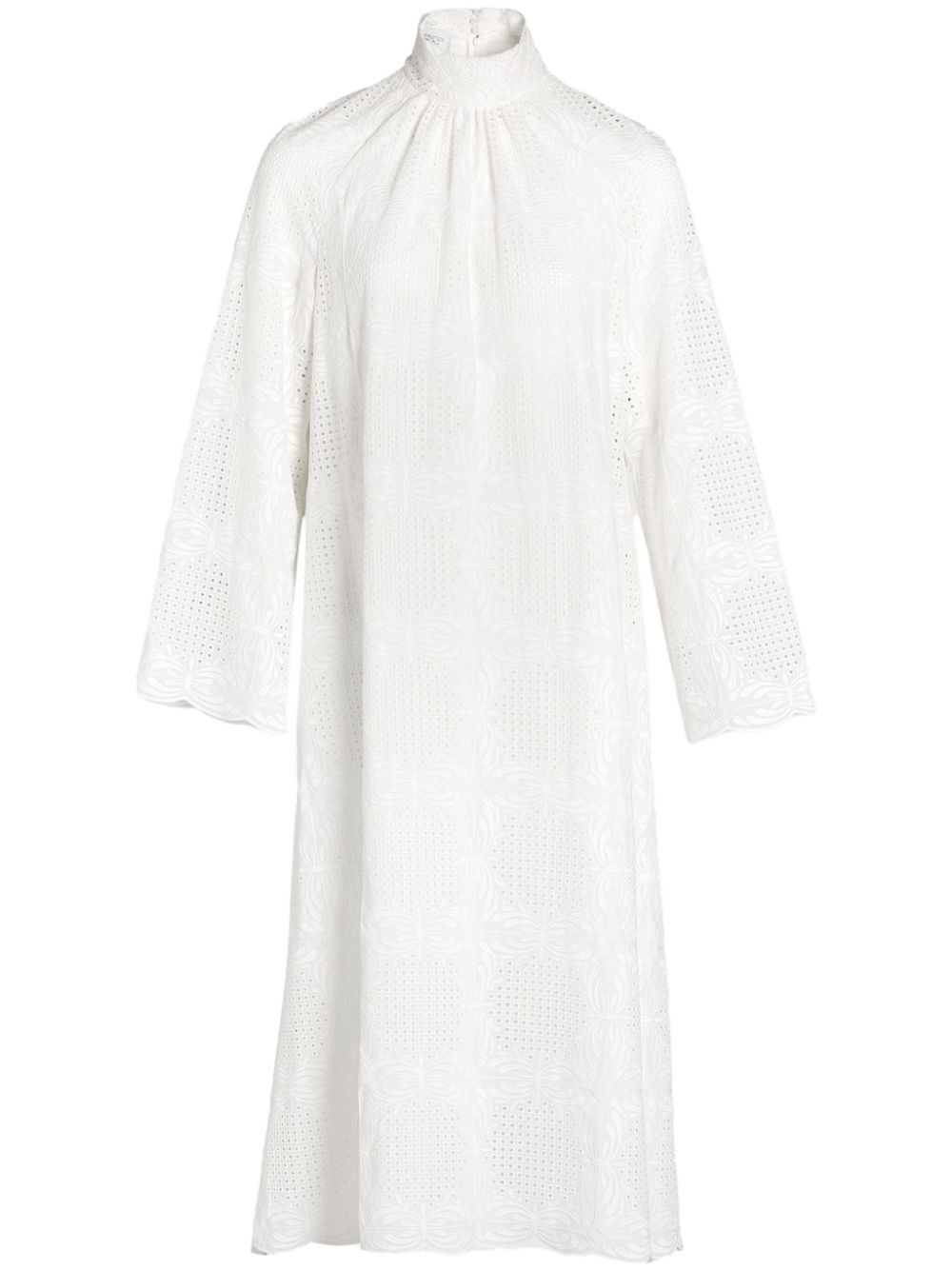 Midi kaftan dress - White