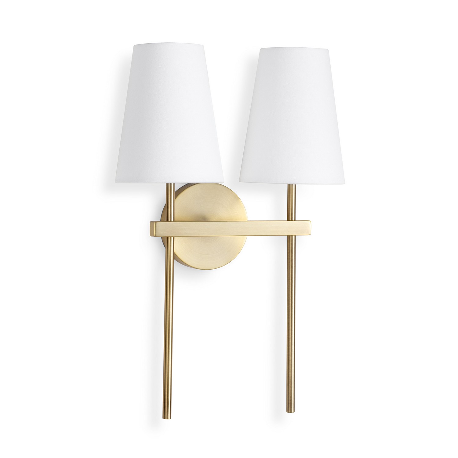 Natural Brass Wall Sconce