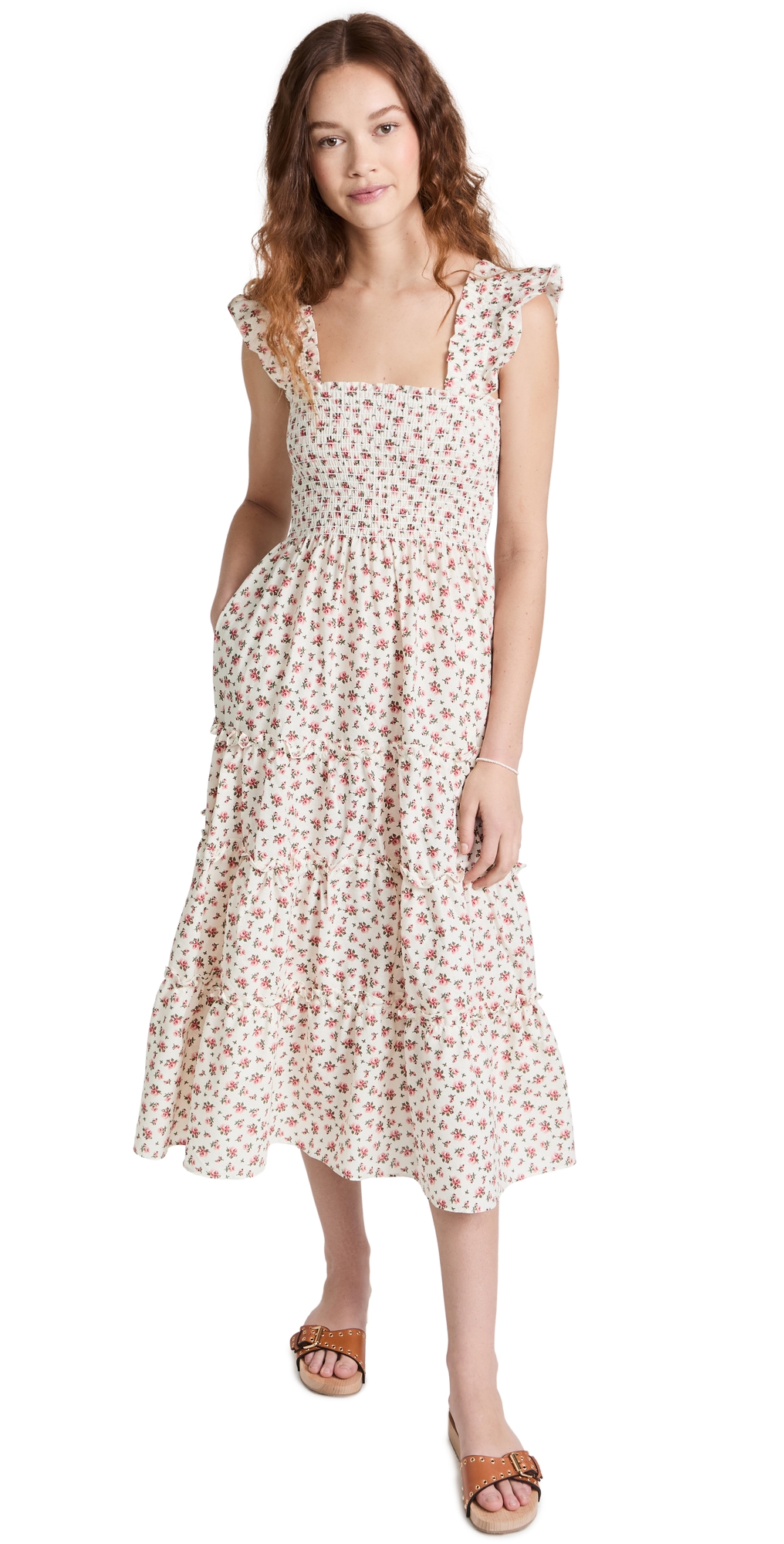 O. p.t Calypso Dress Pink Floral