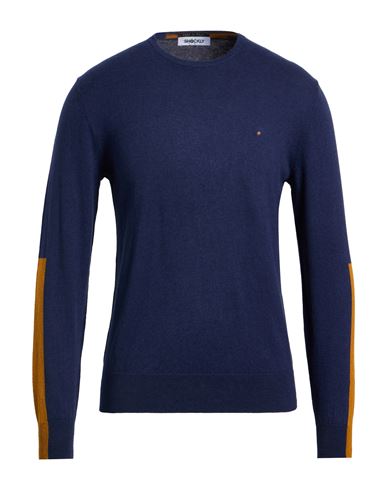 Man Sweater Navy Size 36 Cotton, Cashmere