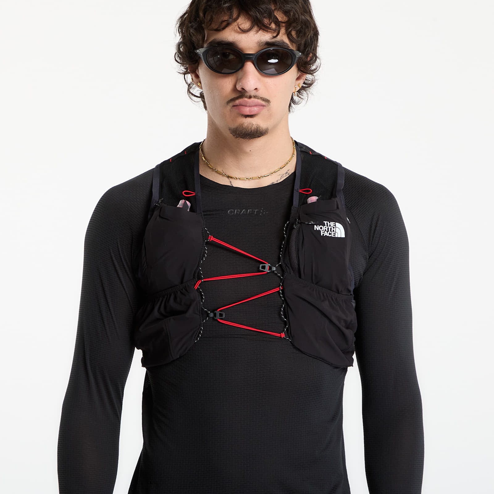The North Face Summit Run Vest 5 TNF Black/ Asphalt Grey