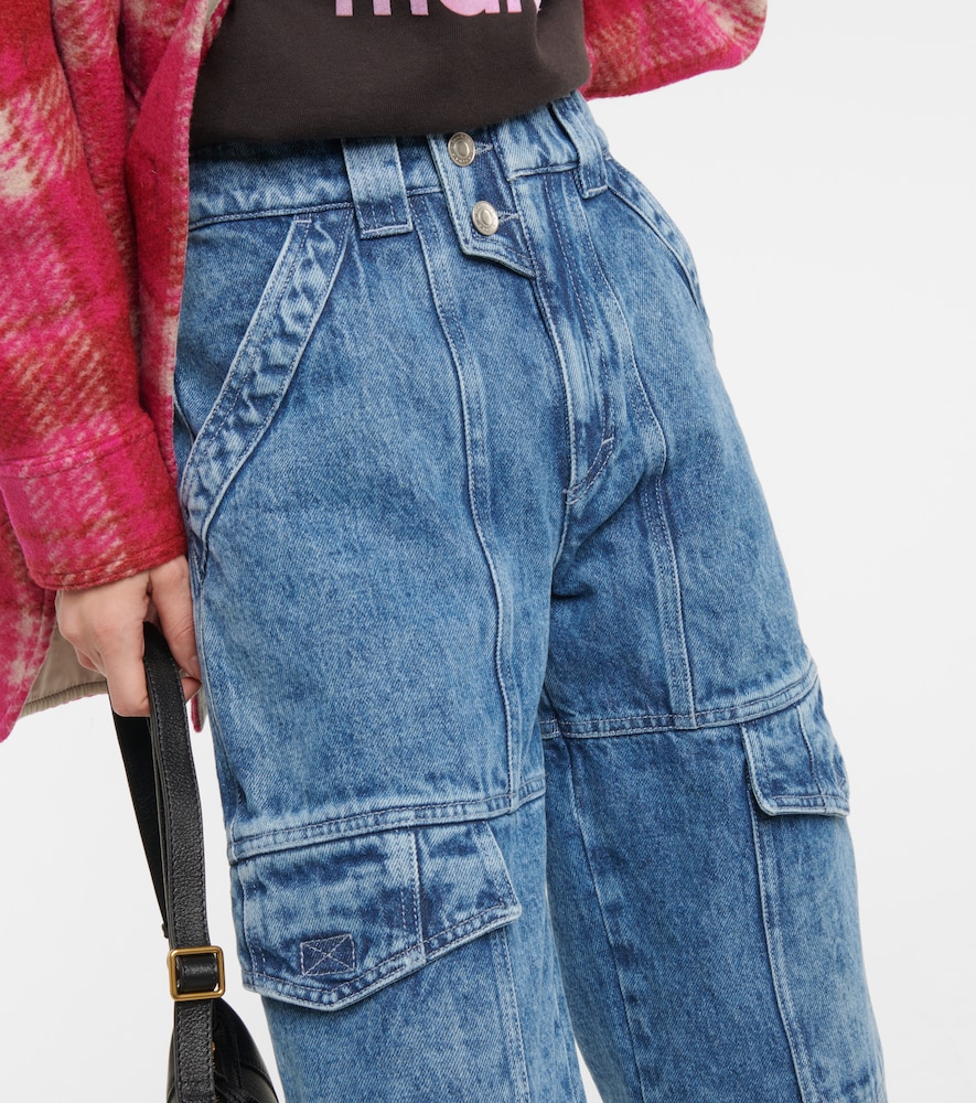 Marant Etoile Vayoneo high-waisted jeans