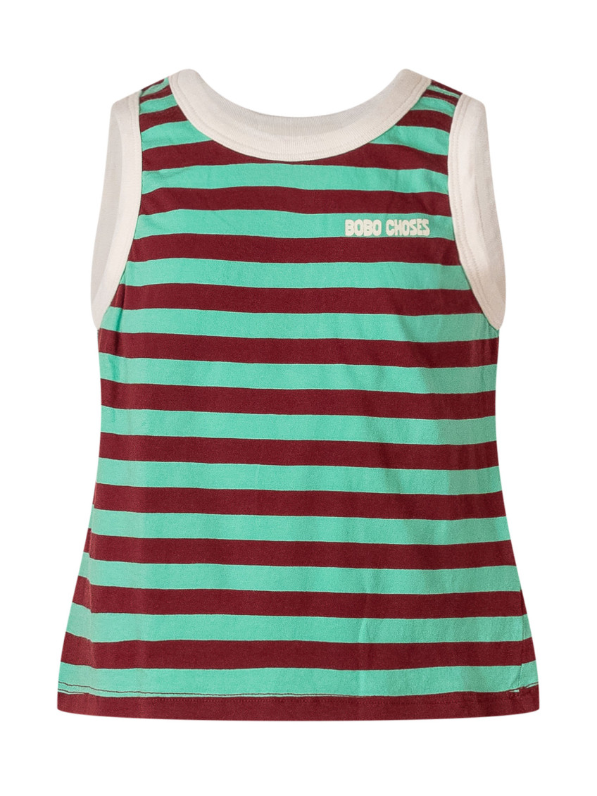 Kids Multicolor Striped T-shirt