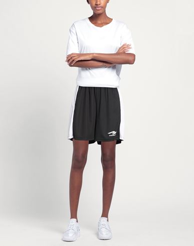 Woman Shorts & Bermuda Shorts Black Size S Cotton