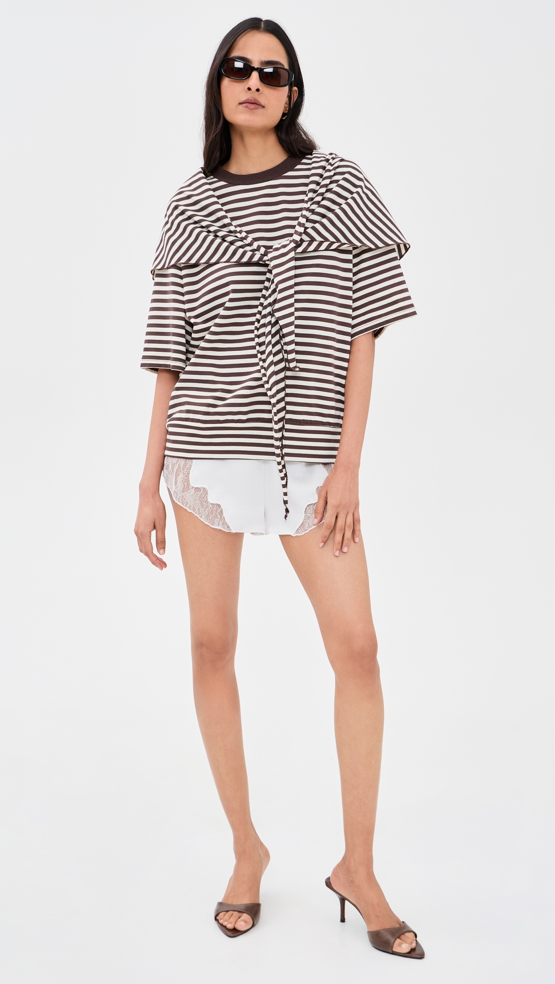 Paradise Mini Shorts Porcelain