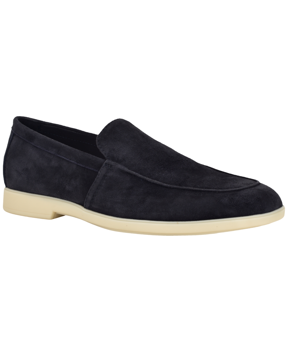 Men's Colern Casual Slip-on Loafers - Dark Blue Suede