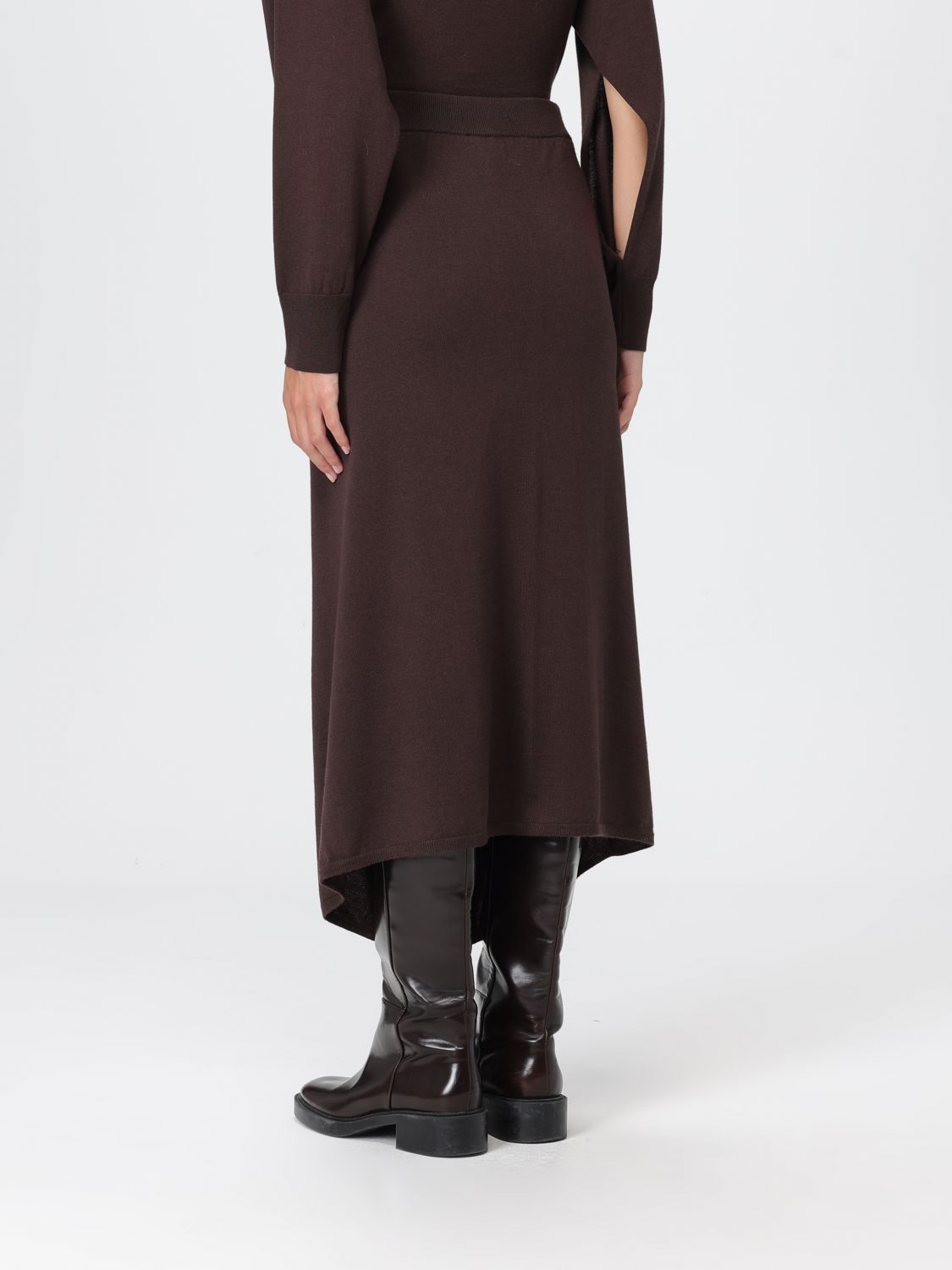 Skirt Woman color Brown