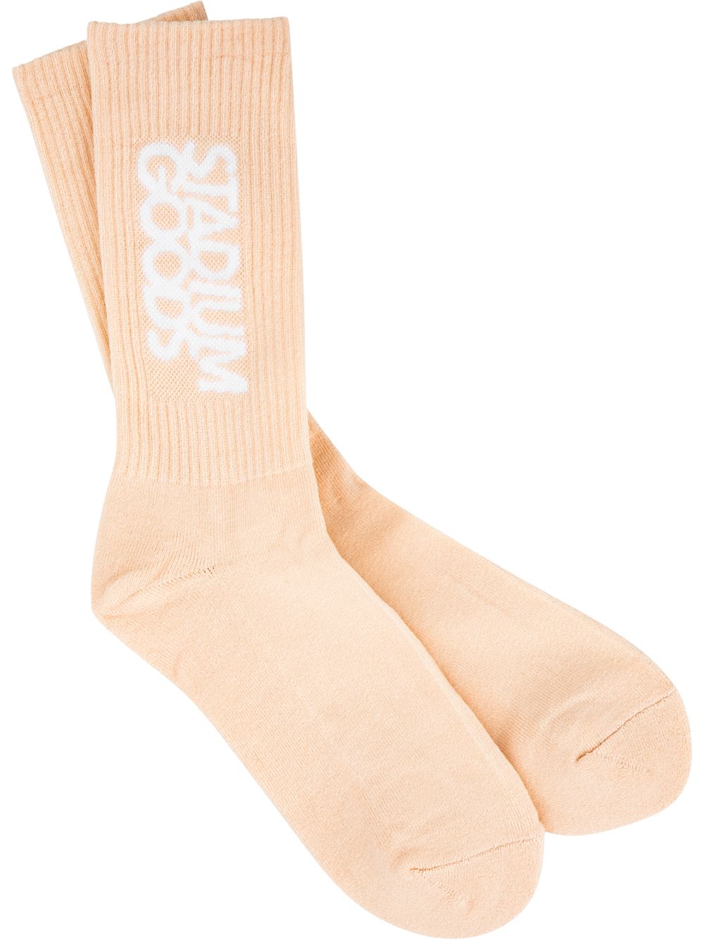 Logo "Rose Pink" crew socks