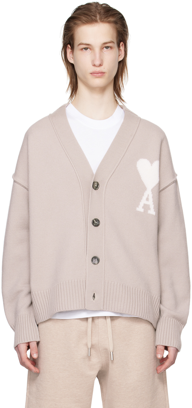 AMI Paris White Ami De Caur T-Shirt