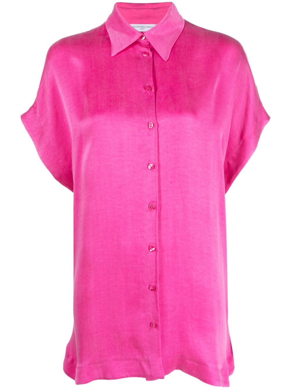 -Camicia A Manica Corta 'Santa Cruz'-Donna