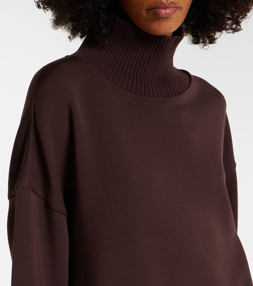 Barker jersey turtleneck sweater