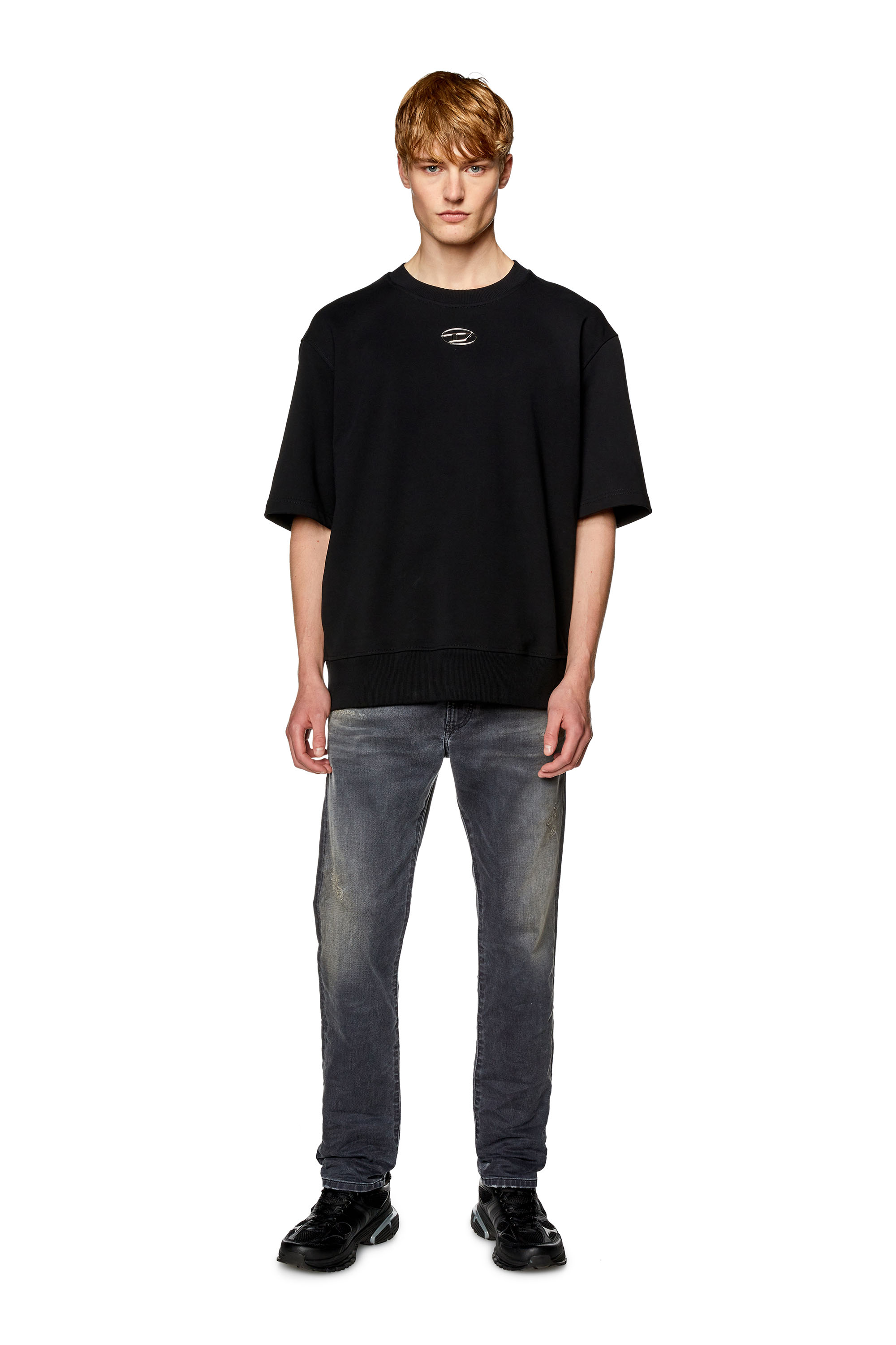 Krooley mid-rise tapered jeans - Black