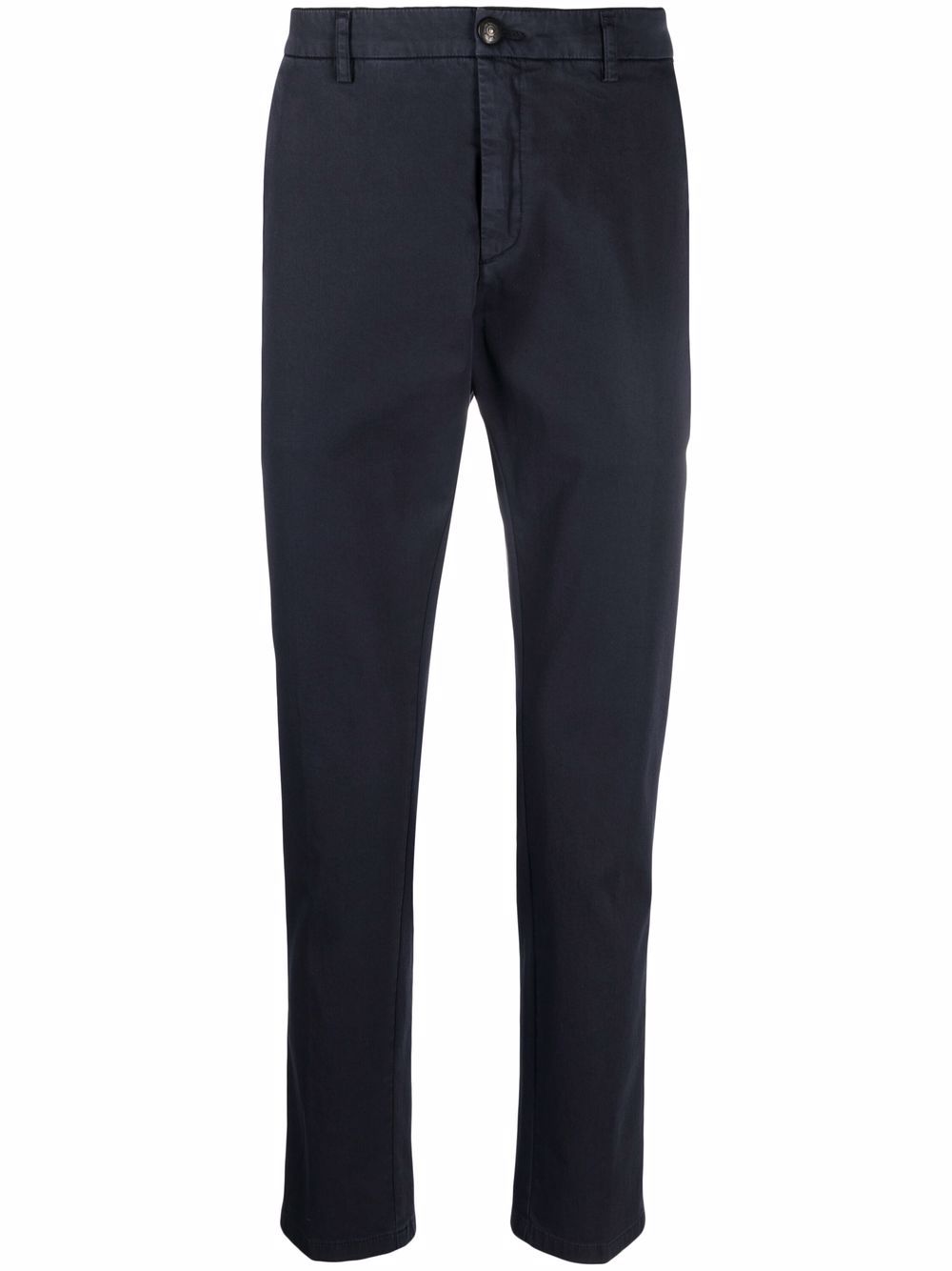 Mid-rise slim-fit chinos - Neutrals