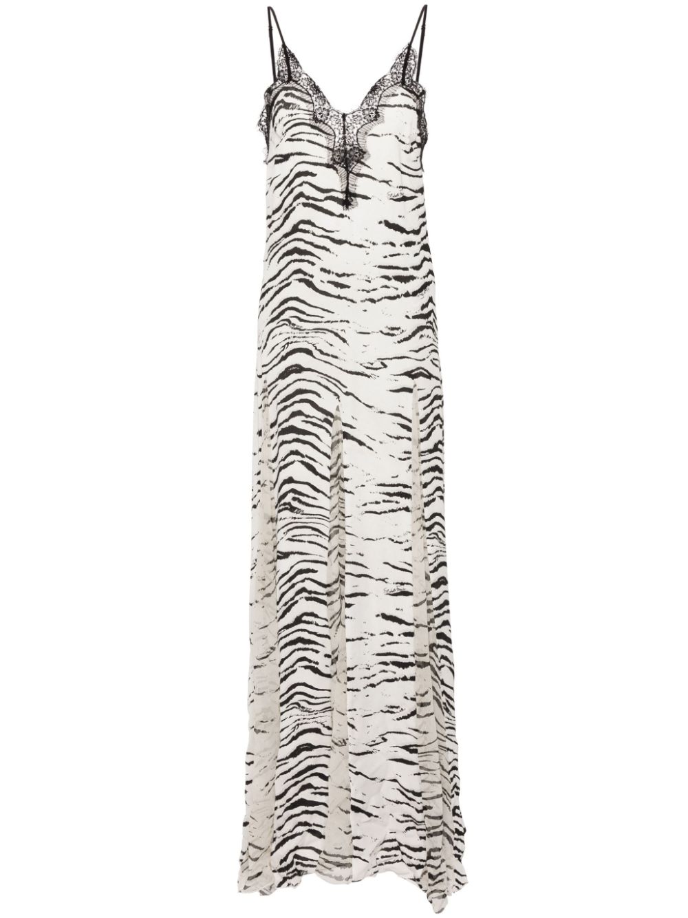Animal-print maxi dress - Neutrals
