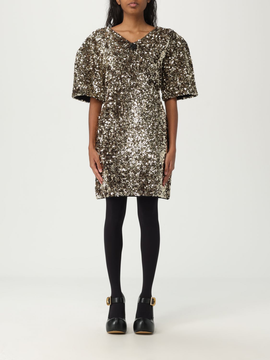 Dress MARC JACOBS Woman color Gold
