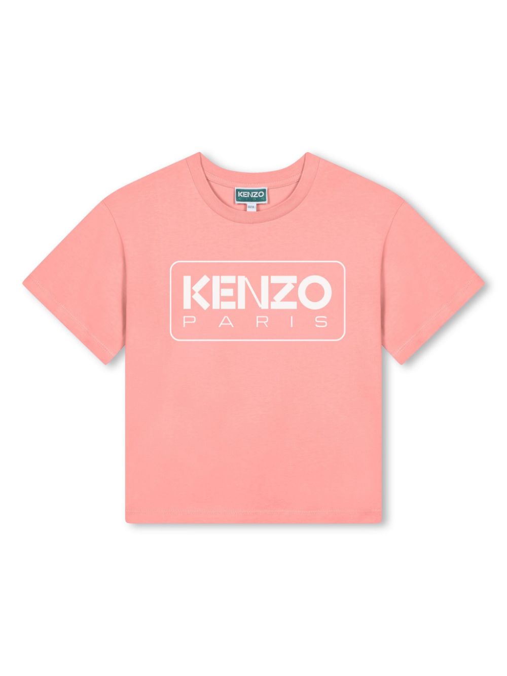 Logo-print cotton shirt - Pink