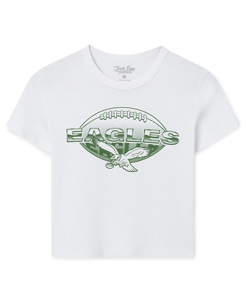 Women's Philadelphia Eagles Repeat Baby Tee