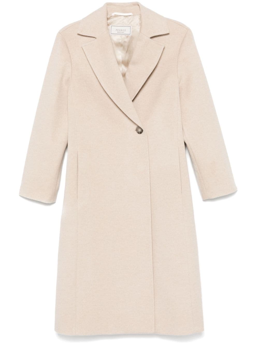 Cashmere Coat — beige