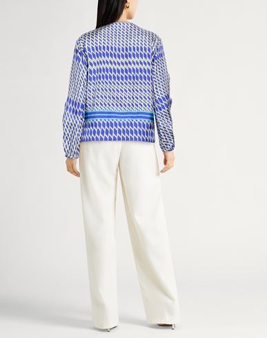 Woman Sweatshirt Blue Size 4 Silk