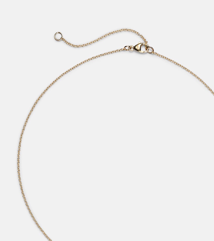 Prince 14kt gold necklace with diamonds