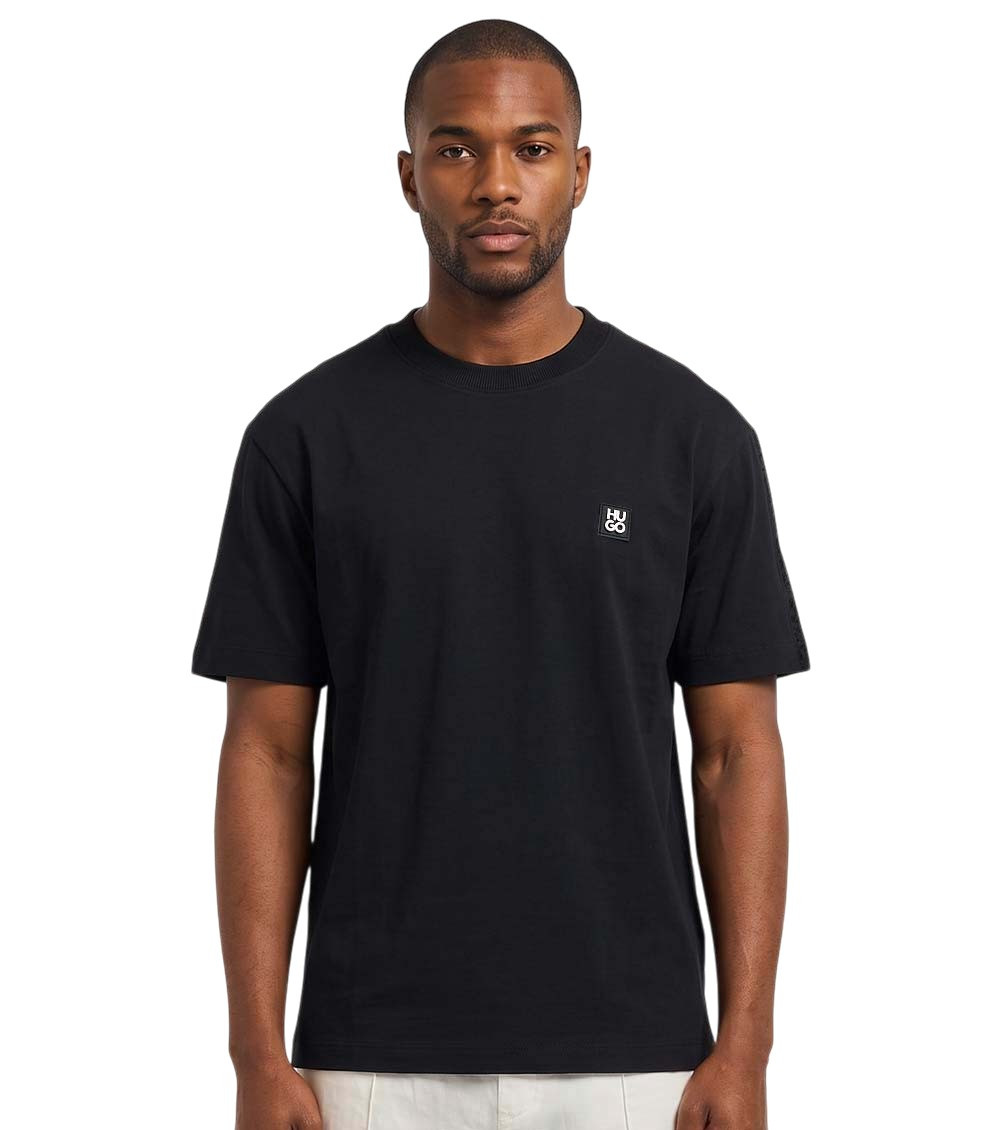 Black Regular Logo T-Shirts