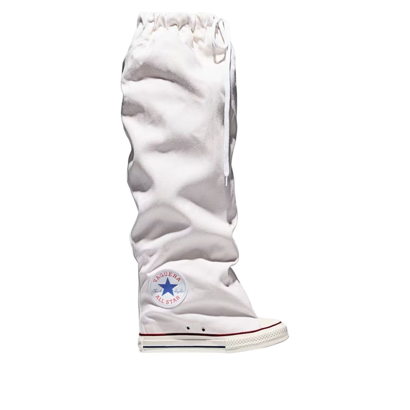 (WMNS) x Vaquera Chuck Taylor All Star XXXHi Slouch Wedge 'White'