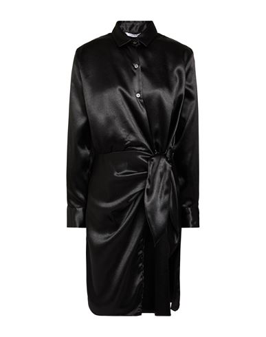 Woman Mini dress Black Size 12 Polyester
