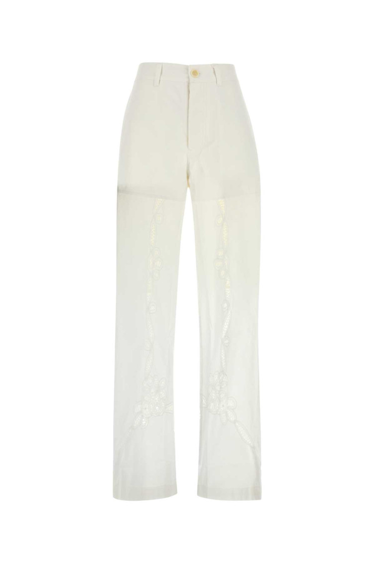 White Cotton Pant