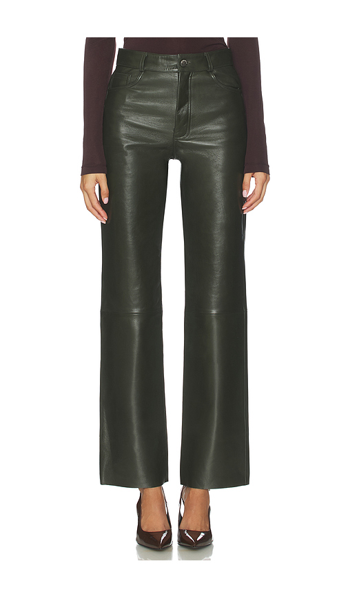 LAMARQUE Shannon Pant in Dark Olive. 30 also , 27