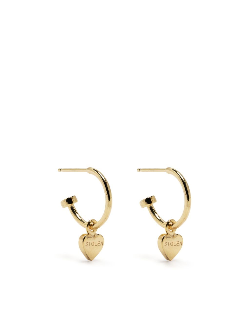 Stolen Heart Anchor Sleeper earring - Gold