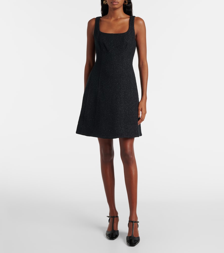 Delphine cotton-blend minidress