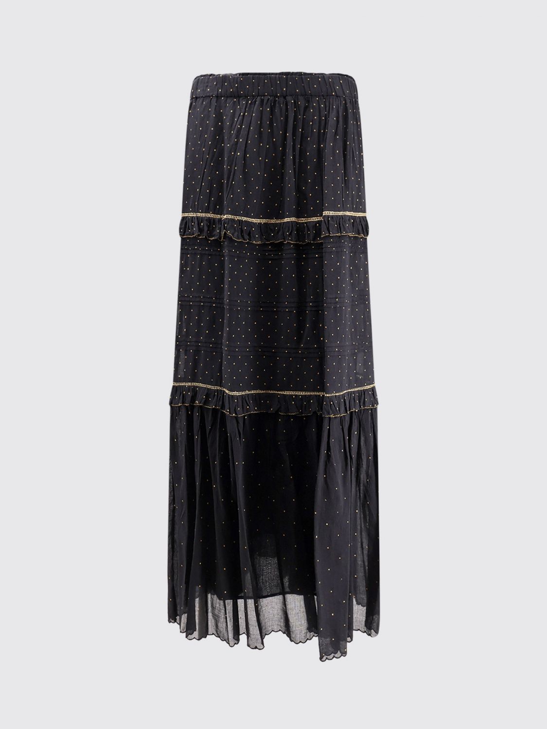Skirt Woman color Black