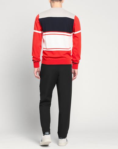 Man Sweater Red Size 42 Cotton