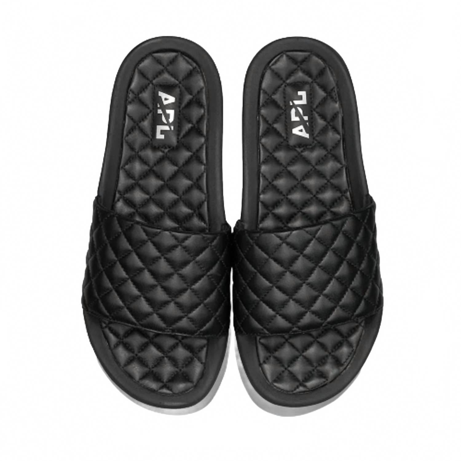 Women's Lusso Slide Sandal In Black