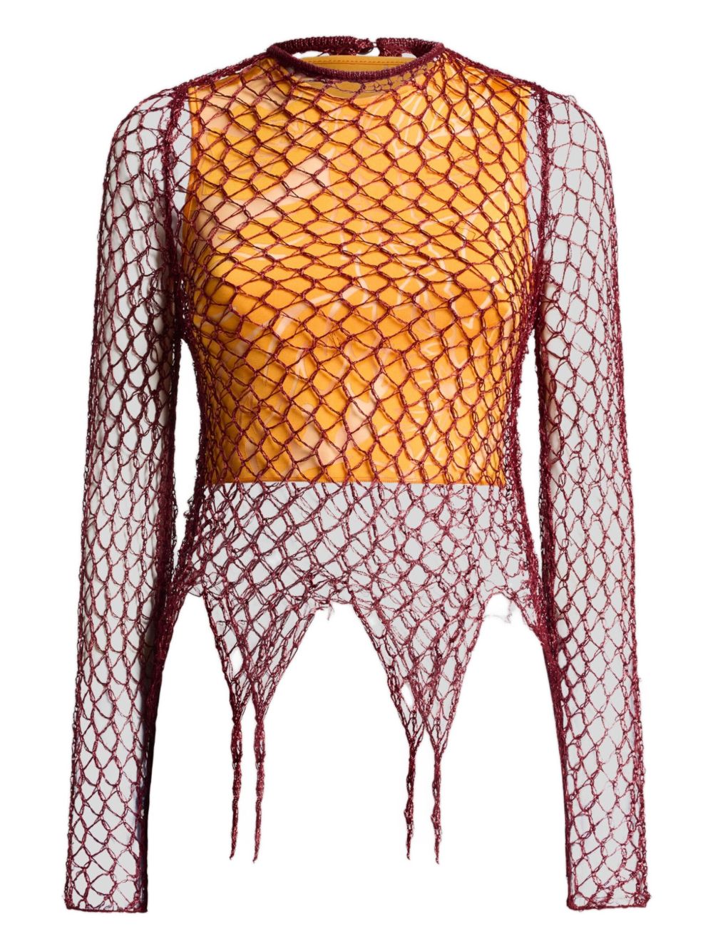 ETRO open-knit sweater - Orange