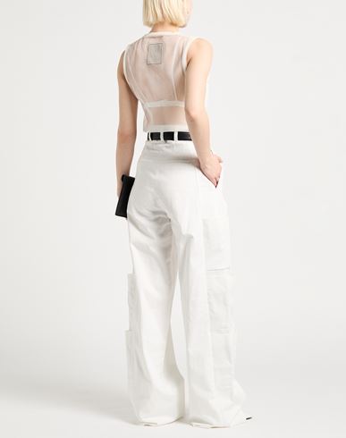 Woman Pants White Size S Wool