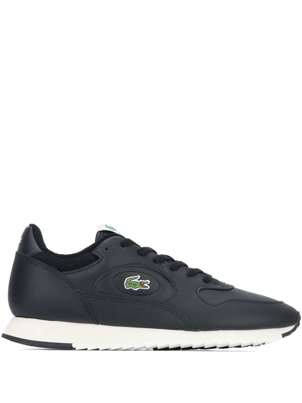 Lacoste Linetrack leather sneakers - Black