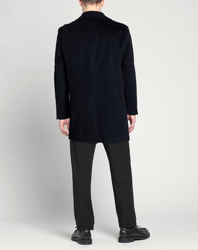 Man Coat Midnight blue Size 42 Wool, Polyester, Cashmere
