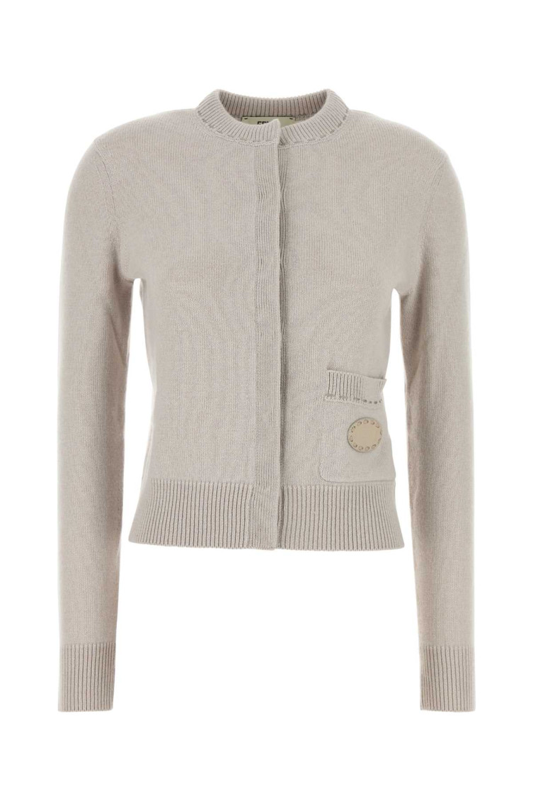 Cappuccino cashmere cardigan