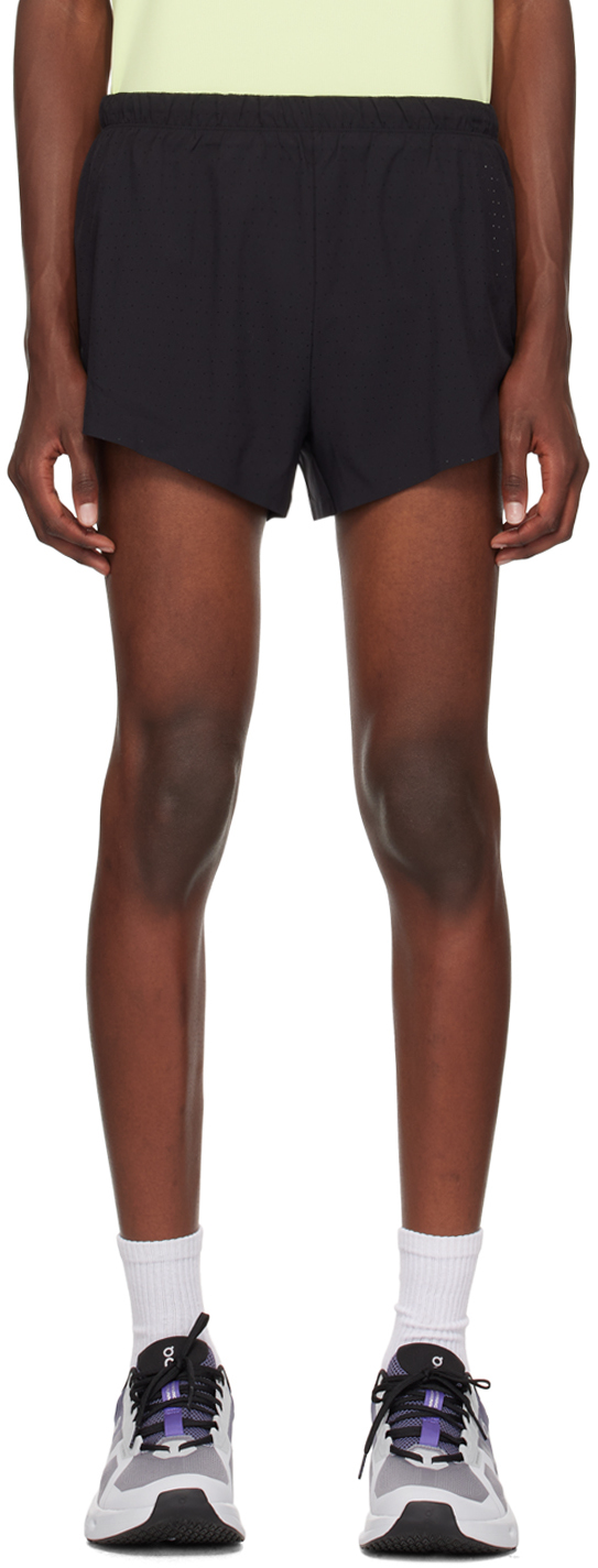 On Black Race Shorts