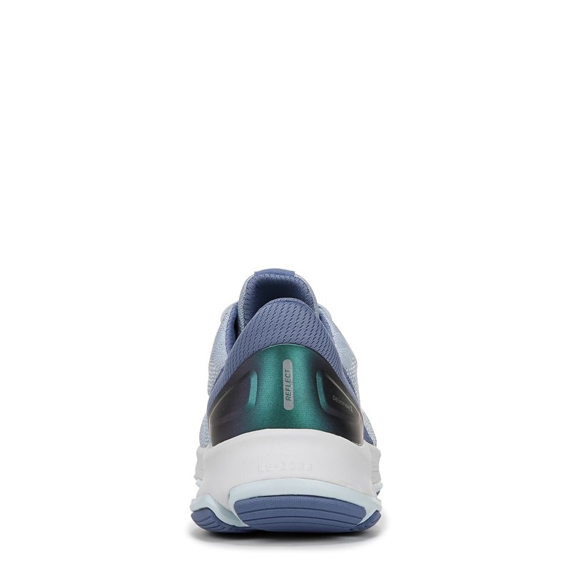 Women's Devotion X Walking Sneakers (Skyway Blue Mesh Fabric)
